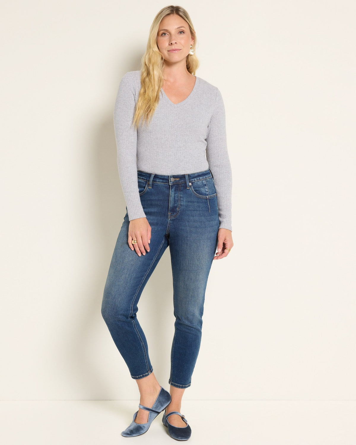 Rip Tide $|& SEAS Stella High Rise Skinny - UGC On Fig
