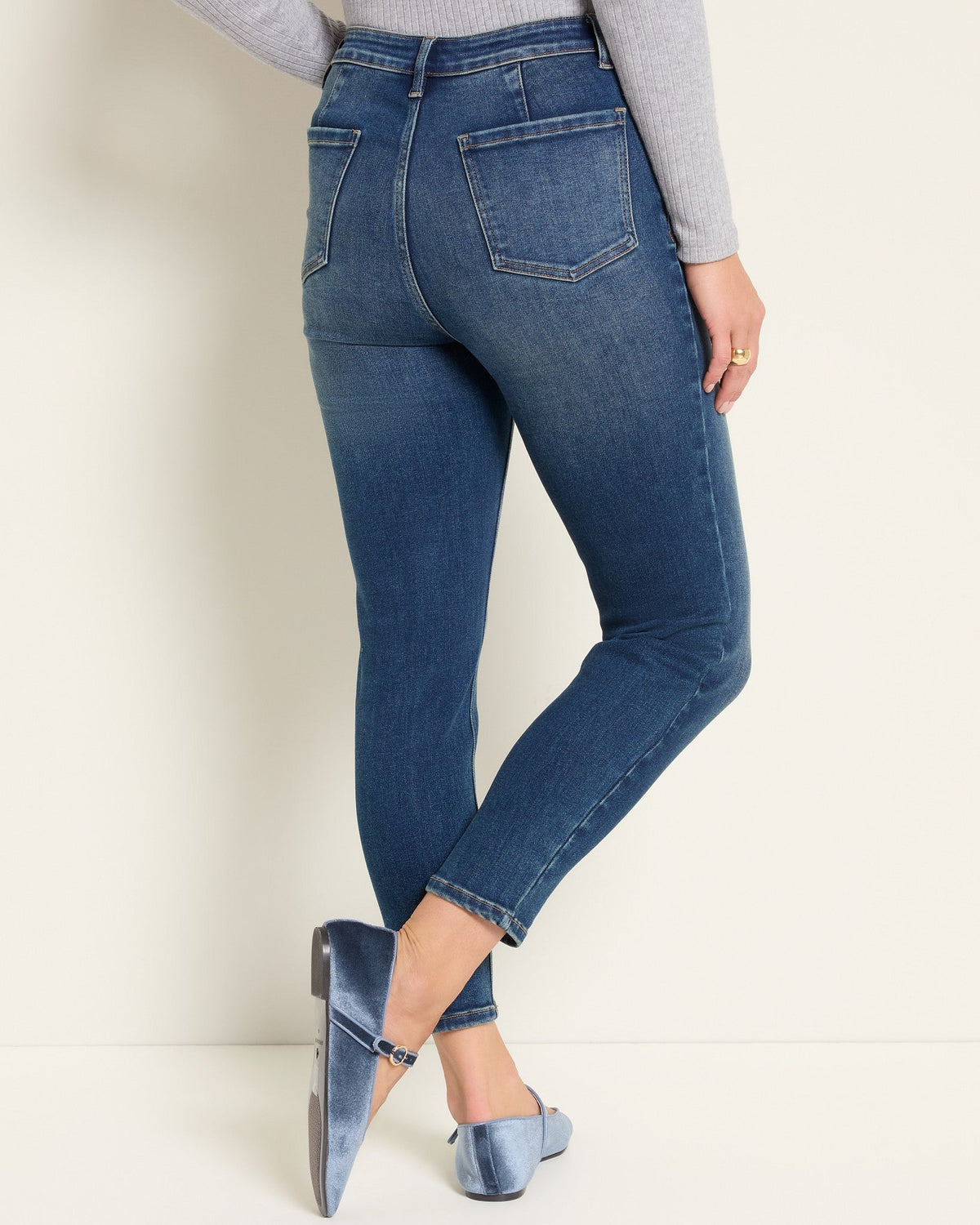 Rip Tide $|& SEAS Stella High Rise Skinny - SOF Back