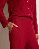 Elderberry $|& SEAS Cherish Sleep Pant - SOF Full Front