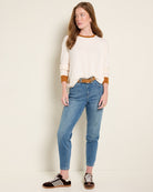 Almond Wet Sand $|& SEAS Pippy Long Sleeve Top - UGC On Fig