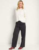 Cream $|& SEAS Love Note Cable Knit Sweater - UGC On Fig