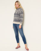 Obsidian $|& SEAS Mojave Pullover Sweater - UGC On Fig