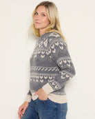 Obsidian $|& SEAS Mojave Pullover Sweater - SOF Front