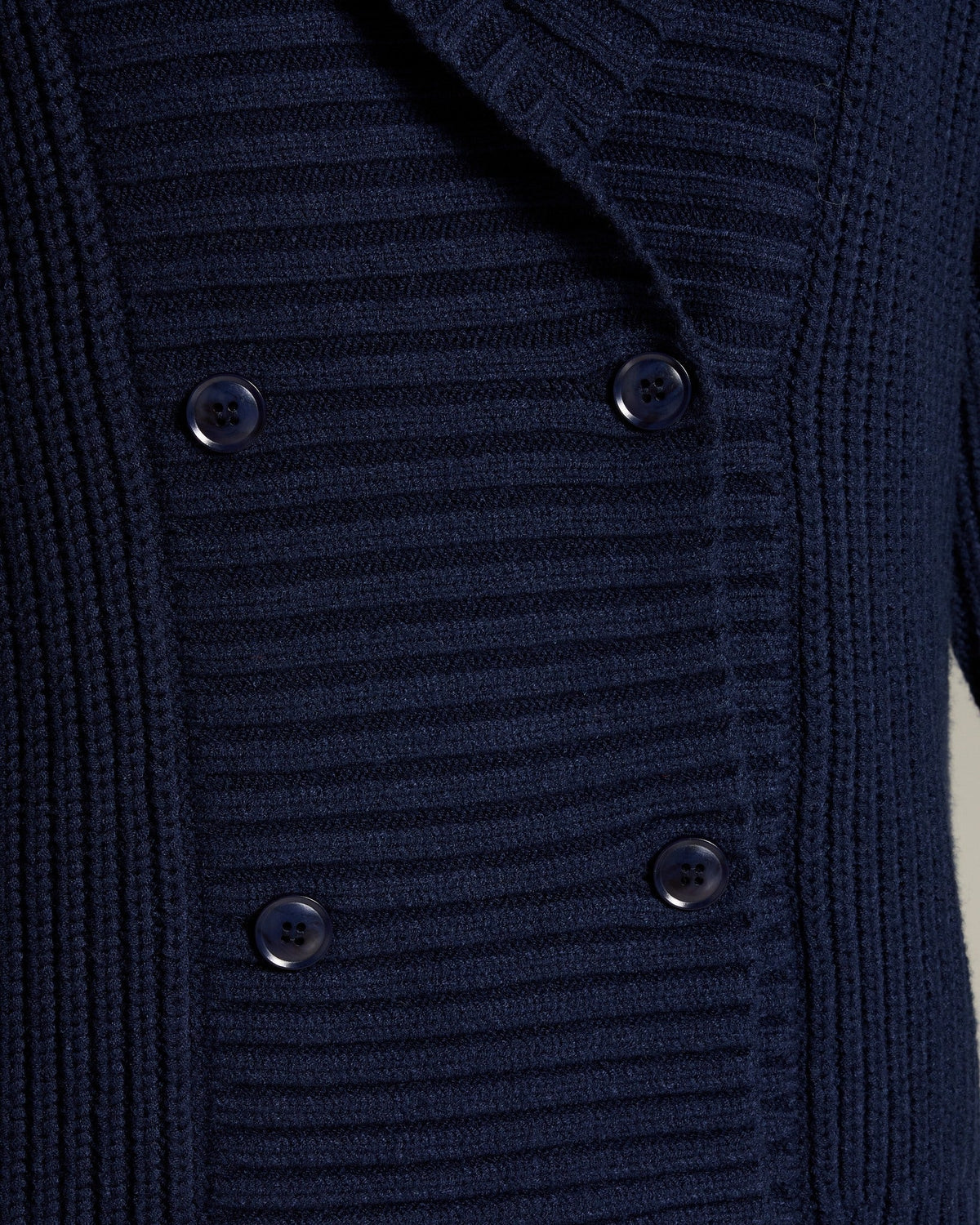 Storm Indigo $|& SEAS Kimmy Double Breasted Cardigan - VOF Front