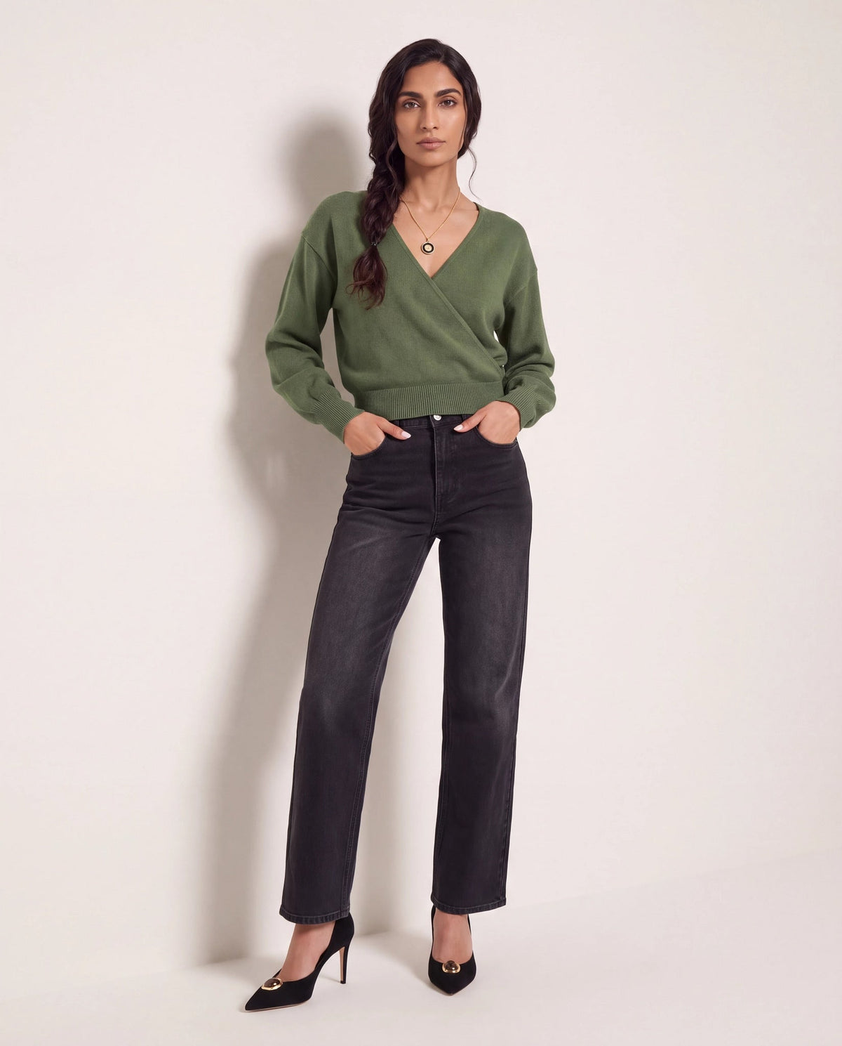 Thyme $|& SEAS Eloise Wrapped Sweater - UGC On Fig