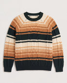 Pine Stripe $|& SEAS Starry Cable Knit Sweater - Hanger Detail
