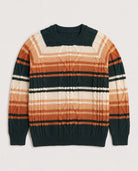 Pine Stripe $|& SEAS Starry Cable Knit Sweater - Hanger Detail