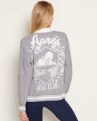 Heather Grey $|& Interval Off Duty "Alpine Social" Sweater Jacket - SOF Side