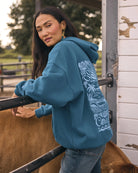 Laurel $|& SEAS Ryder "Golden Hour" Graphic Hoodie - SOF Side