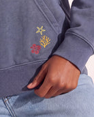 Indigo Haze $|& SEAS Ryder "Tide Tripper" Graphic Hoodie - SOF Back