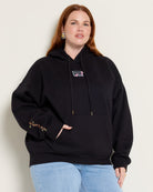 Black $|& SEAS Ryder "Greetings From Paradise" Graphic Hoodie - SOF Front