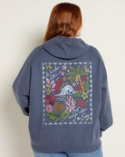 Indigo Haze $|& SEAS Ryder "Tide Tripper" Graphic Hoodie - SOF Side