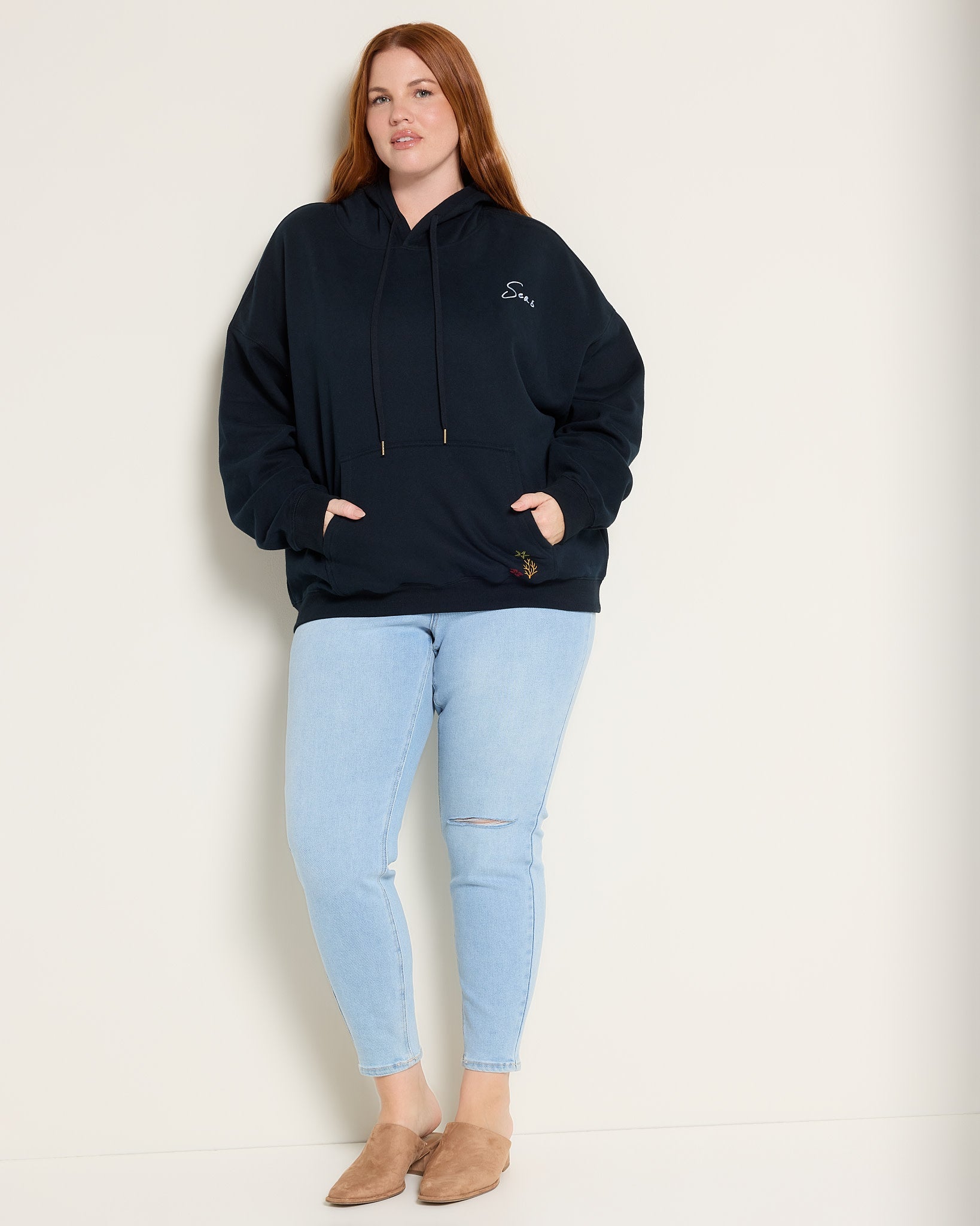 Midnight $|& SEAS Ryder "Tide Tripper" Graphic Hoodie - SOF Back