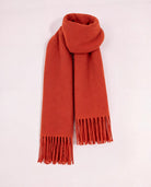 Rust $|& Fame Accessories Solid Scarf - Hanger Back